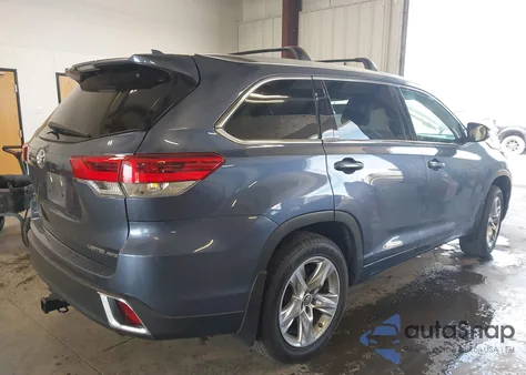 2019 Toyota Highlander Limited from USA, damaged, VIN 5TDDZRFH8KS926493